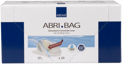 Abri-Bag Гигиенические впитывающие пакеты для туалета 51,5x39 см купить оптом в Калуге