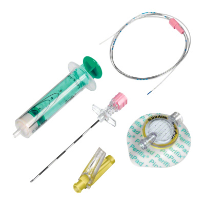 Набор для эпидуральной анестезии Перификс 420 18G/20G, фильтр, ПинПэд, шприцы, иглы  купить оптом в Калуге
