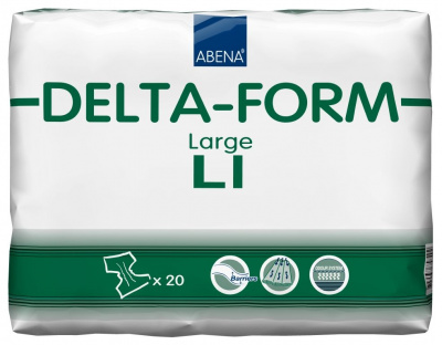 Delta-Form Подгузники для взрослых L1 купить оптом в Калуге
